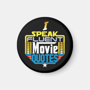 Ik spreek Fluent Movie Quottes Magnet Magneet