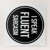 Ik spreek Fluent Sarcasm Legpuzzel (Horizontaal)