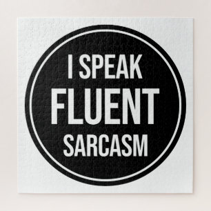 Ik spreek Fluent Sarcasm Legpuzzel