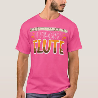 Ik spreek fluit t-shirt