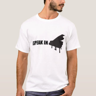 Ik spreek in MUSIC T-shirt