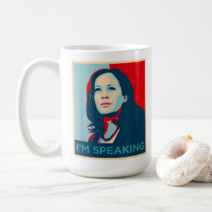 Ik spreek Kamala Harris Koffiemok