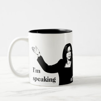 Ik spreek - Kamala Harris Mok