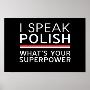 Ik spreek Pools wat je Superpower is? Poster