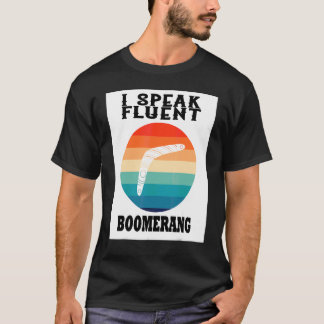Ik spreek vloeiend Boemerang Boemerang Speler Spor T-shirt