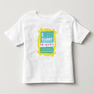 Ik spreek vloeiend FRIENDS™ citaten - Peephole Kinder Shirts