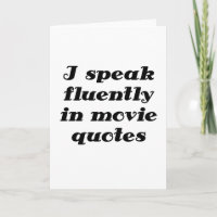 Ik spreek vloeiend in de Citaten van de Film