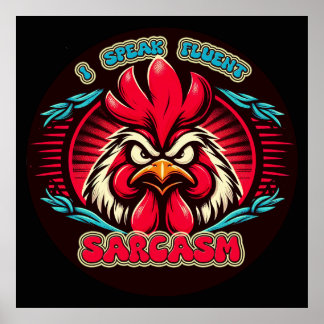 Ik spreek vloeiend sarcastisch Poster