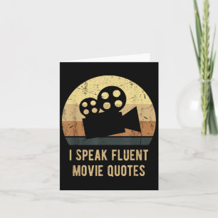 Ik spreek vloeiende film citeert  grappige film lo kaart