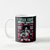Ik spreek vloeiende filmcitaten koffiemok (Links)