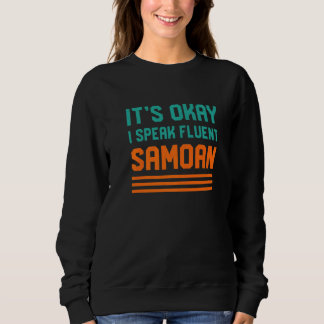 Ik spreek vloeiende Samoan Samoa-taal Trui