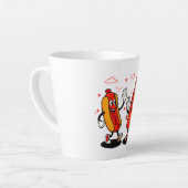 Ik spuit op sappige wijnstokken volwassen humor gr latte mok (Linkerhoek)