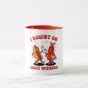 Ik spuit op sappige wijnstokken volwassen humor gr mok