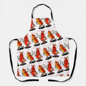 Ik spuit op sappige wijnstokken volwassen humor gr schort (Voorkant)