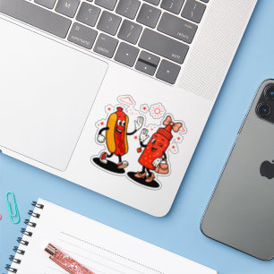 Ik spuit op sappige wijnstokken volwassen humor gr sticker