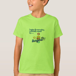 Ik sta achter burgers! T_Shirten T-shirt