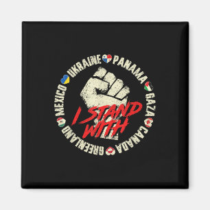 Ik sta achter Canada, Groenland, Mexico, Panama en Magneet