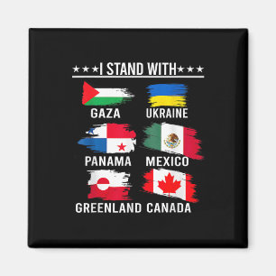 Ik sta achter Canada, Groenland, Mexico, Panama en Magneet