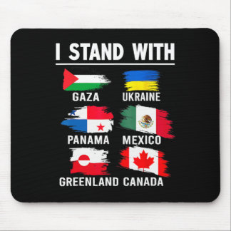 Ik sta achter Canada Groenland Mexico Panama Gaza  Muismat