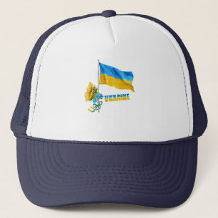 Ik sta achter de Oekraïense slogan Ukraine Support Trucker Pet