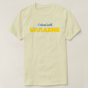 Ik sta achter de Oekraïense solidariteit T-Shirt