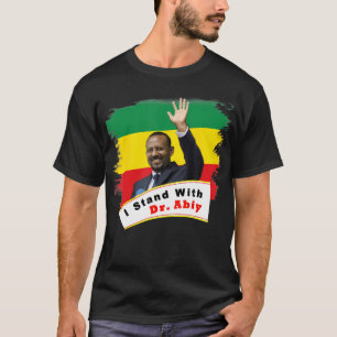 Ik sta achter Dr. Abiy Ahmed T-shirt
