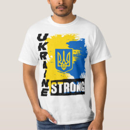 Ik sta achter het Oekraïense Shirt om Oekraïne ste
