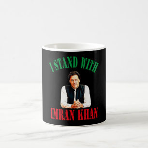 Ik sta achter Imran Khan Pakistan PTI Party Koffiemok