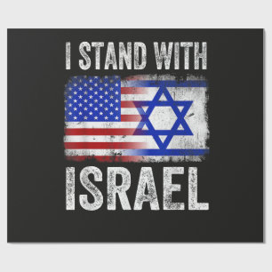 Ik sta achter Israël Cadeaupapier