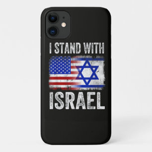 Ik sta achter Israël iPhone 11 Hoesje