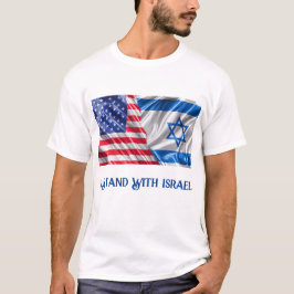 Ik sta achter Israël T-shirt