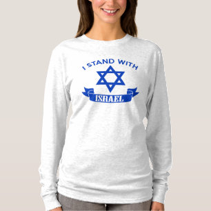 Ik sta achter Israël T-shirt