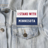 Ik sta achter Minnesota Button (Insitu)