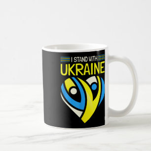 Ik sta achter Oekraïne, ik sta voor vrede en anti- Koffiemok
