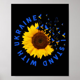 Ik sta achter Oekraïne Joods Bid voor Oekraïne Ste Poster