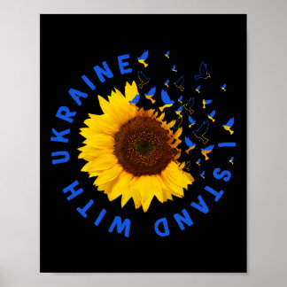 Ik sta achter Oekraïne Joods Bid voor Oekraïne Ste Poster