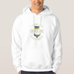 Ik sta achter Oekraïne Slava Ukraini Hoodie