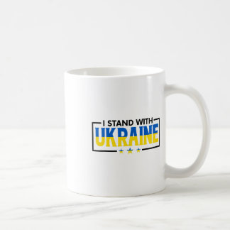 Ik sta achter Oekraïne - Steun Oekraïne - Bid Voor Koffiemok