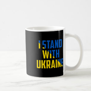 Ik sta achter Oekraïne - Steun Oekraïne - Bid voor Koffiemok