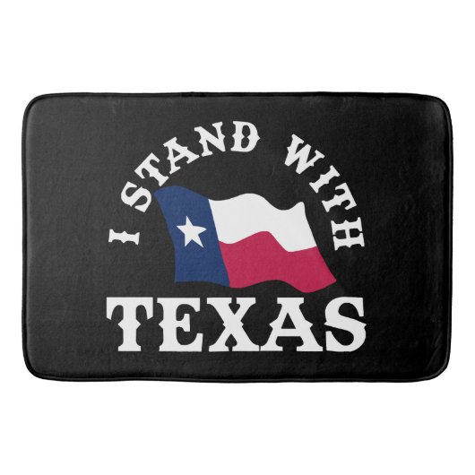 Ik sta achter Texas Badmat (Voorkant)