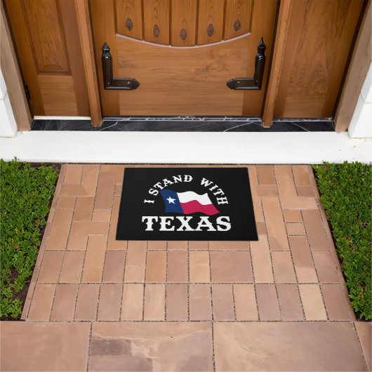 Ik sta achter Texas Deurmat (Buiten)