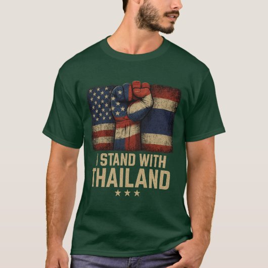 IK STA ACHTER THAILAND T-SHIRT (Voorkant)