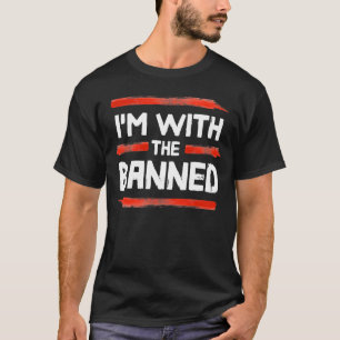 Ik sta achter verboden boeken t-shirt