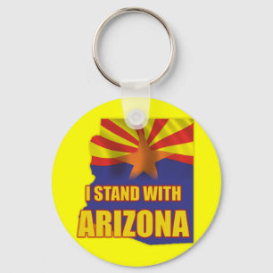 Ik sta bij Arizona Sleutelhanger