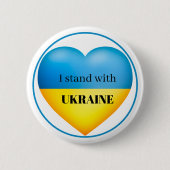 Ik sta bij de Button Blauwe Gele Pin (Voorkant)