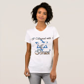 Ik sta bij Israël #2 T-shirt (Voorkant volledig)