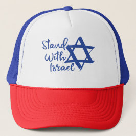 Ik sta bij Israël Love Trucker Pet