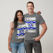 Ik sta bij Israël! T-shirt (Unisex)