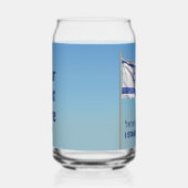 Ik sta in Israël Blikvorm Glas (Rechts)