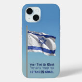 Ik sta in Israël Case-Mate iPhone Case (Achterkant)